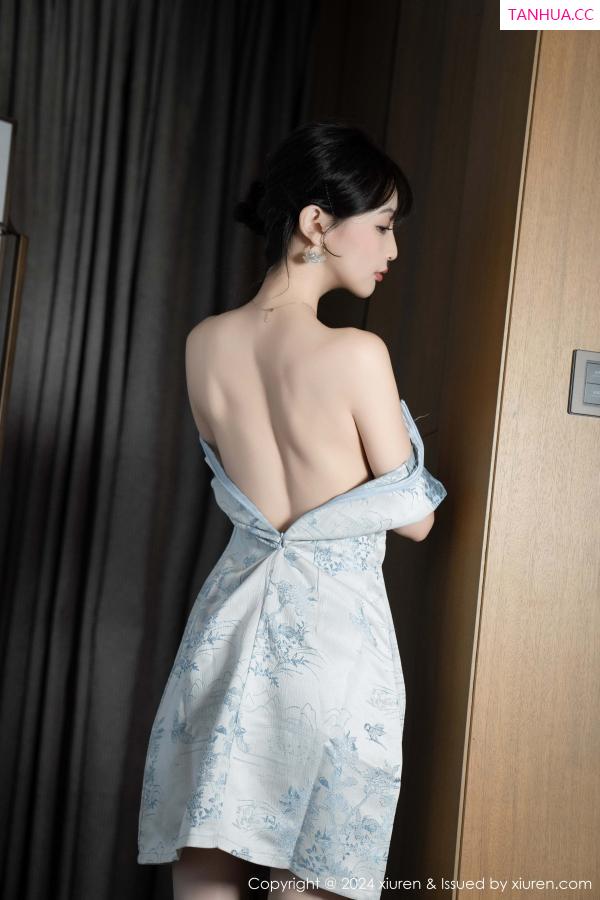 林星阑  [XiuRen]高清写真图 2024.11.22 No.9487 林星阑 旗袍美腿第47张图片